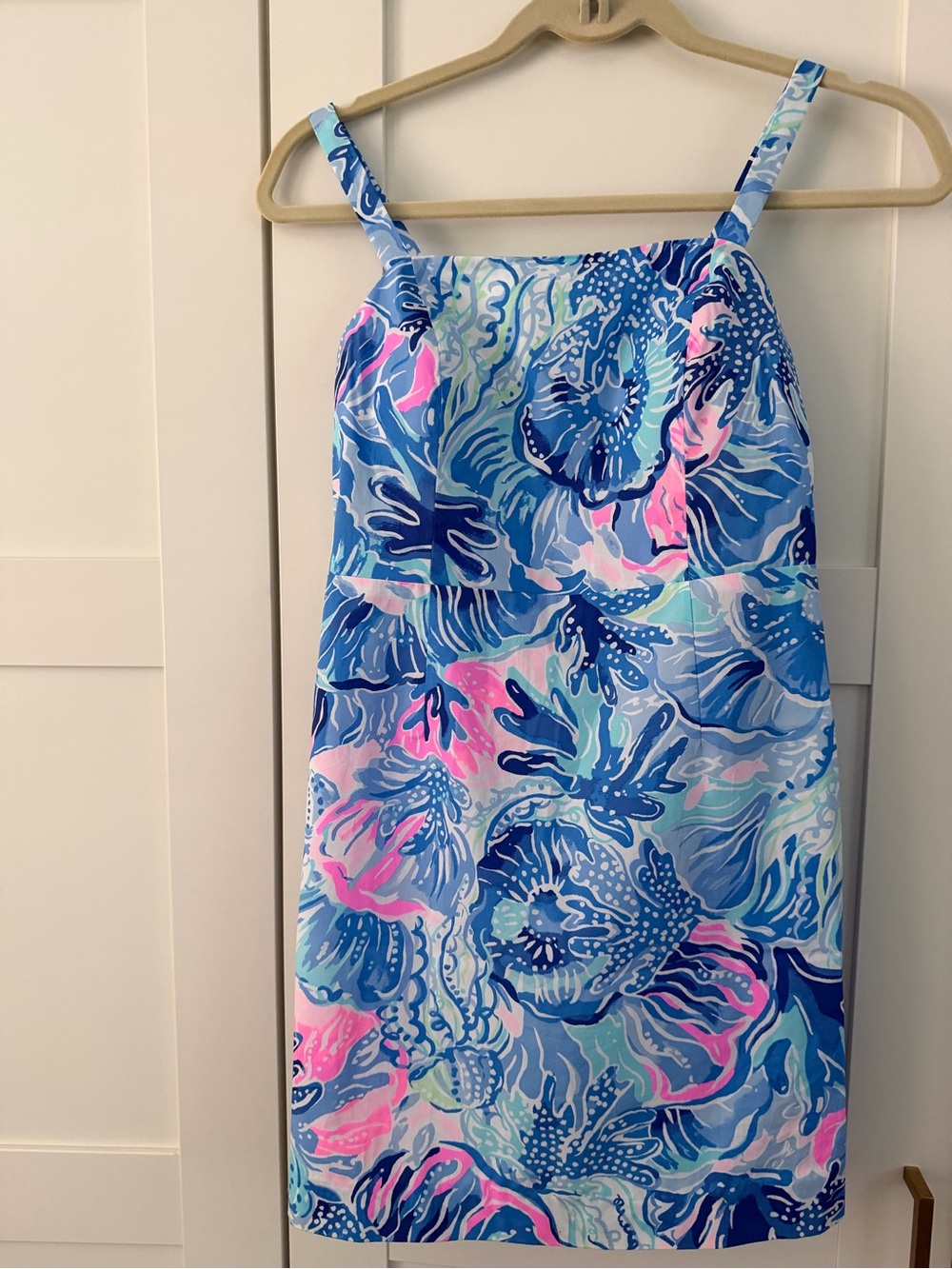 Lilly Pulitzer “Vivica” Saltwater Blue Multicolor Dress